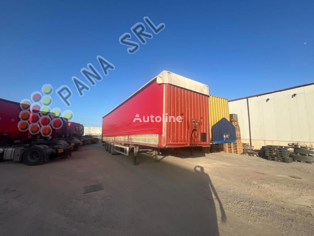 TERCAM RTP 1360 368 curtain side semi-trailer