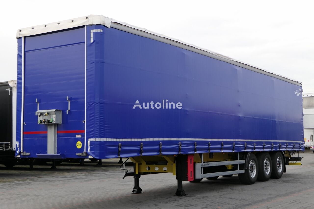 Trouillet CURTAINSIDER / STANDARD / STRONG FLOOR / SAF / 2016 YEAR curtain side semi-trailer