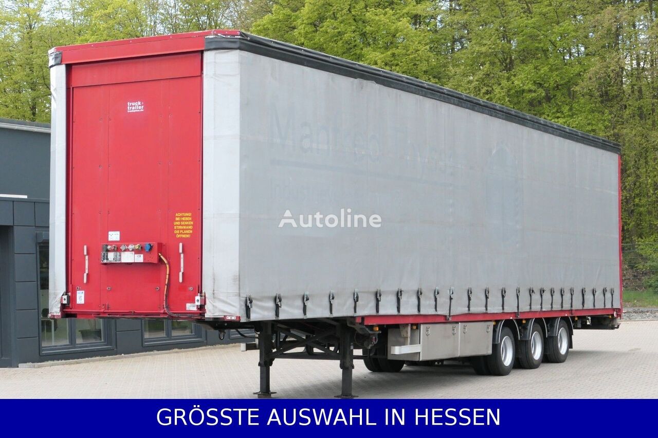 Van Eck curtain side semi-trailer