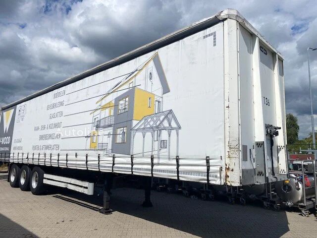 Полуприцеп штора Van Hool 3B2014 3 asser schuifzeil/dak , kooiaap, nw apk - Autoline