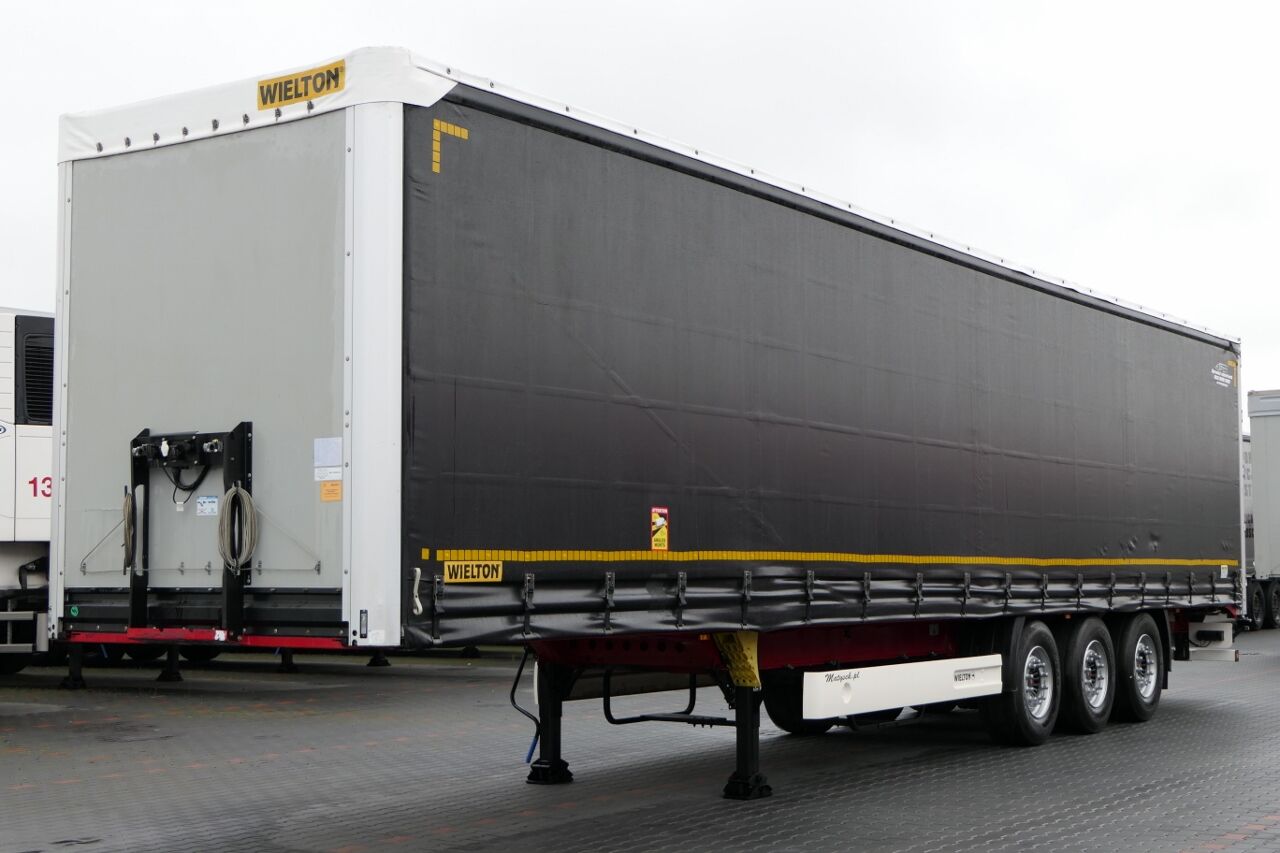 Wielton CURTAINSIDER / STADNARD / COILMULD - 9 M / LFITED AXLE / oplegger schuifzeil