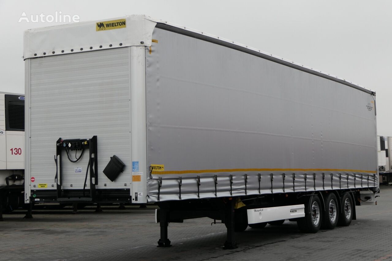 полуприцеп штора Wielton CURTAINSIDER / VARIOS / STANDARD / LIFTED ROOF & AXLE / BDE /