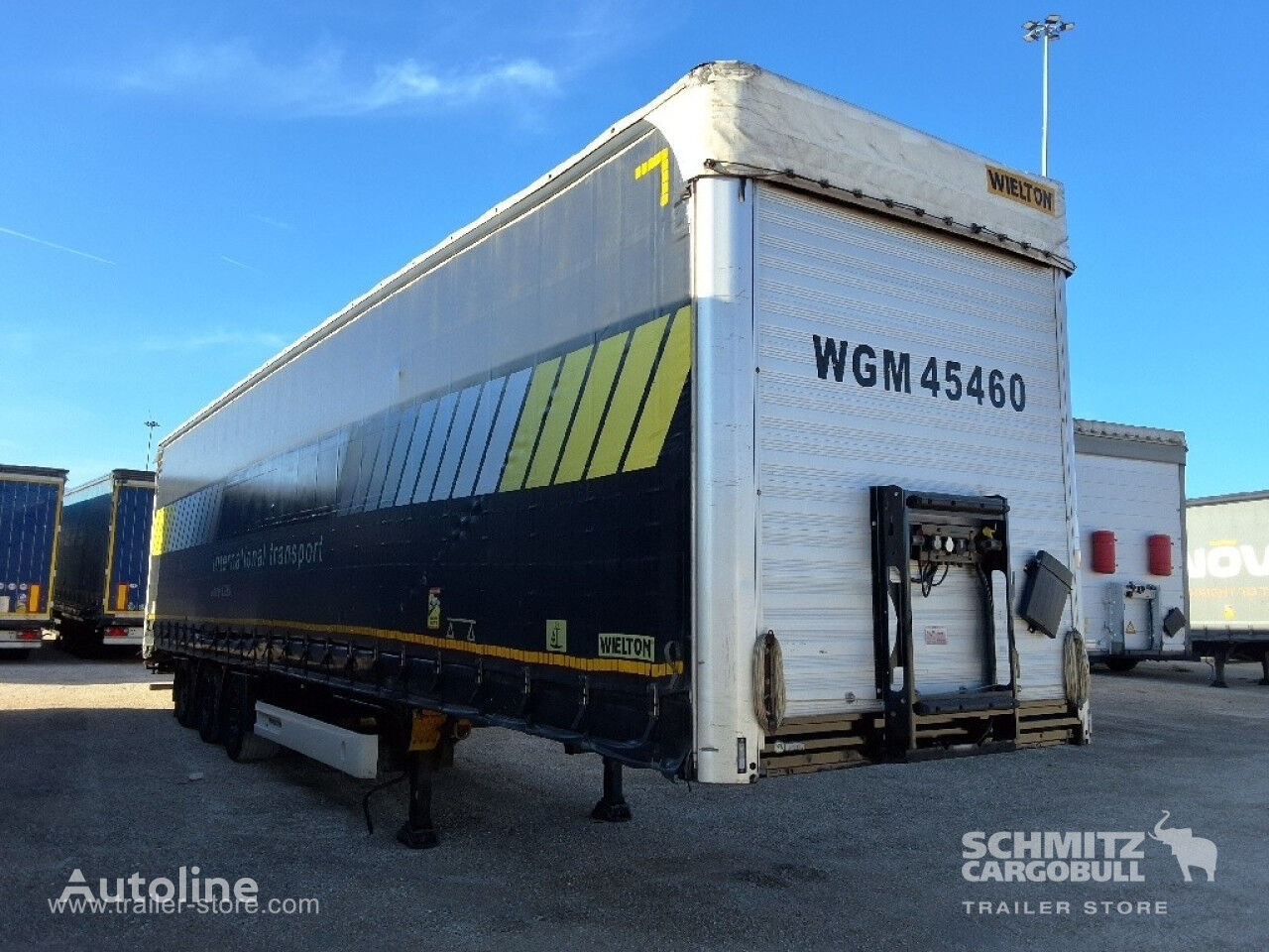 Wielton Curtainsider Mega curtain side semi-trailer