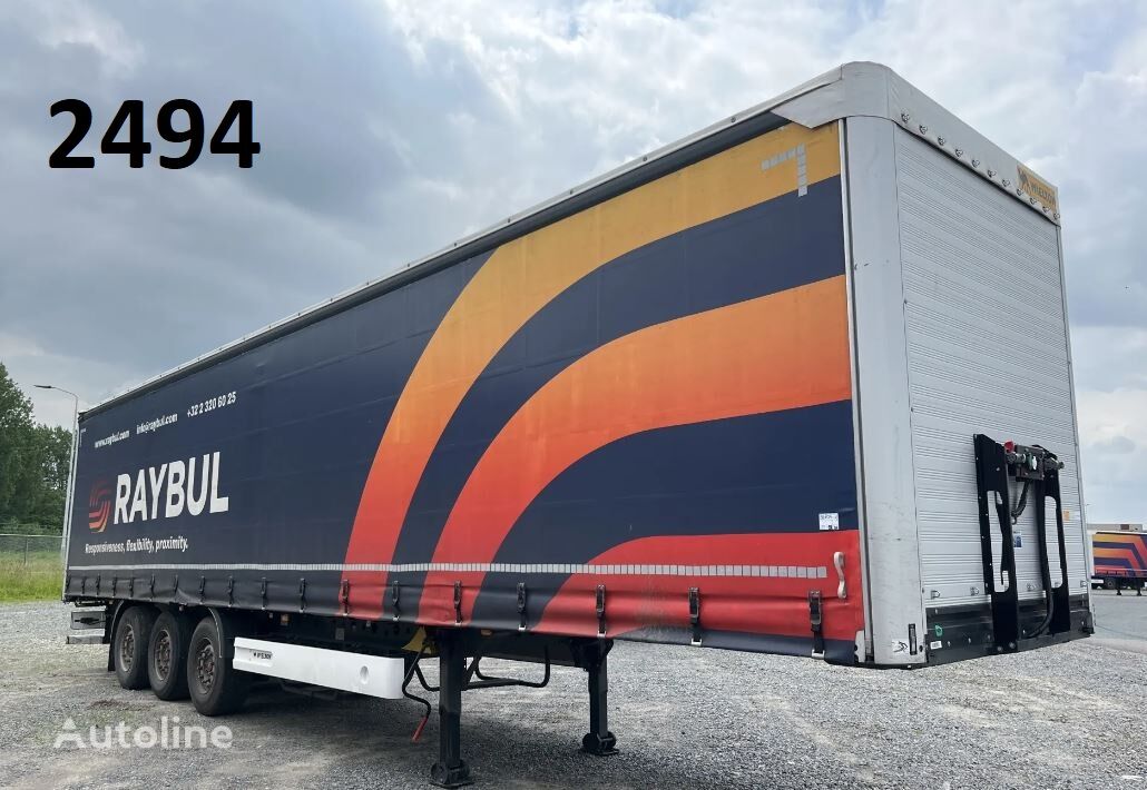 semi-remorque à rideaux coulissants Wielton Curtainsider Standard semi-trailer / SAF / 18 units / year 2022/