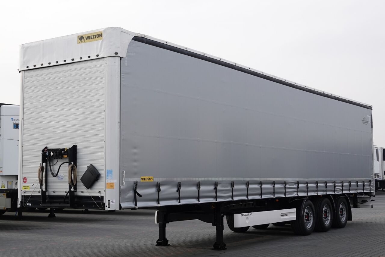 Wielton FIRANKA / BDE ROZSUWANE SŁUPKI / PODNOSZONY DACH / 2019 ROK / 3  curtain side semi-trailer