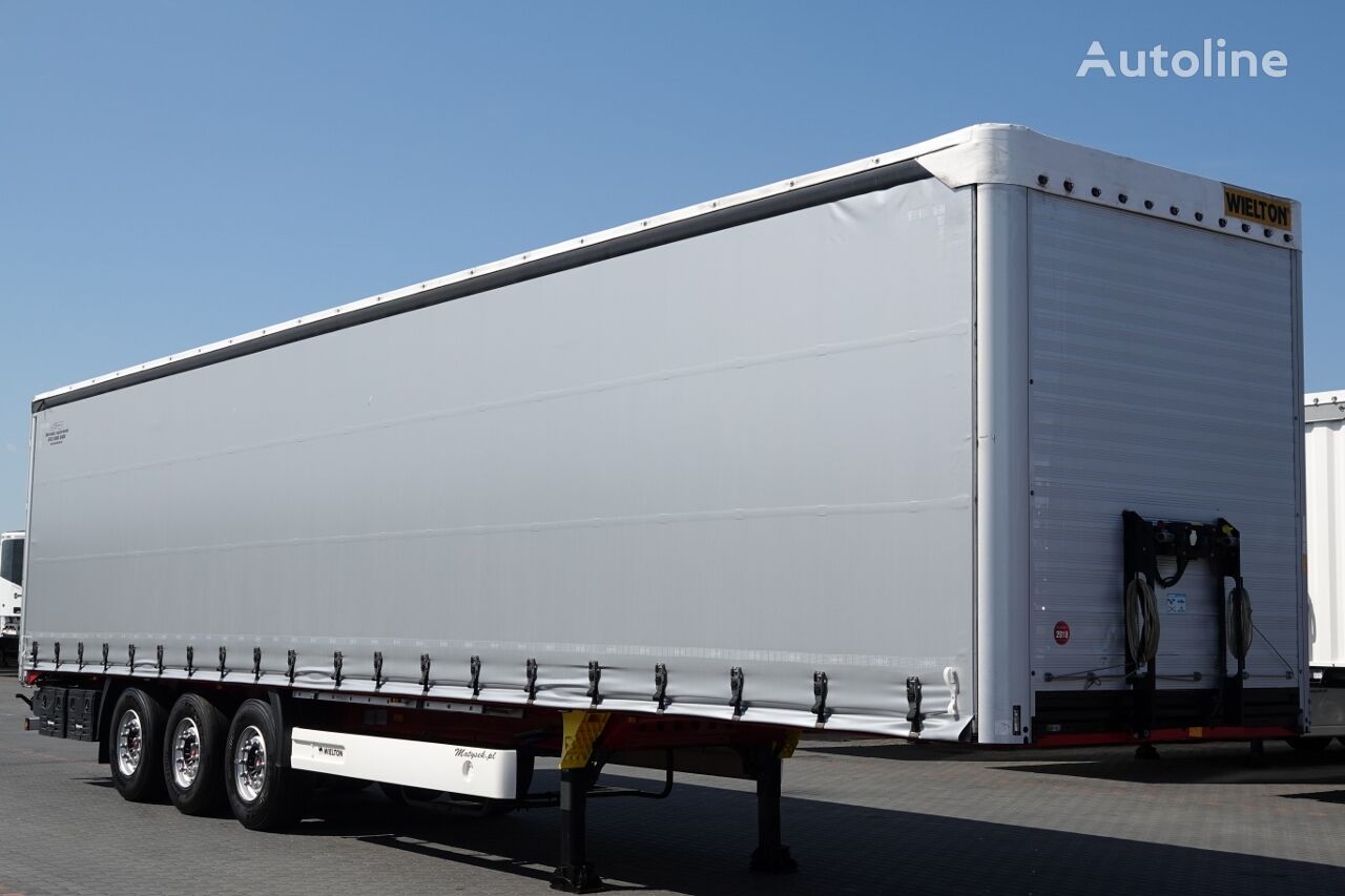 Wielton FIRANKA MULDA DO STALI - 9 M / COILMULDA / 2018 ROK / WAGA : 710 curtain side semi-trailer