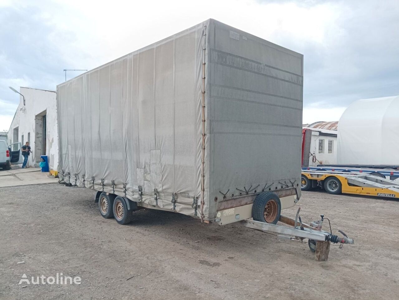 AL-KO curtain side trailer