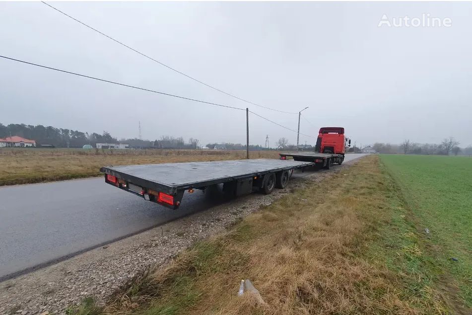 Konar JG2 PLATFORMA TANDEM Schiebeplanenanhänger