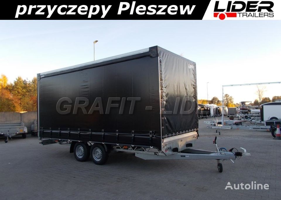 nowa przyczepa firanka Lider lider-trailers LT-014 spedycyjna przyczepa ciężarowa , firana je