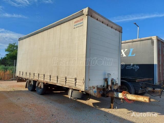 Möslein TPO 135 PONYVÁS PLATÓ 7.40 m curtain side trailer