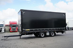 Wielton FIRANKA / TANDEM / 19 PALET / DŁ. 7.7 M, curtain side trailer
