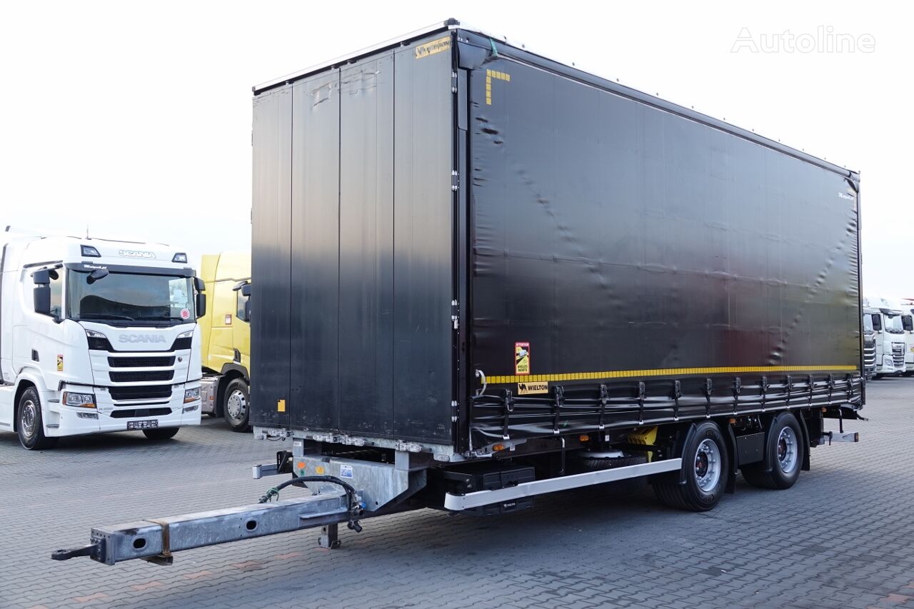 Wielton PRZYCZEPA - 7,7 M / TANDEM / PRZEJAZDOWA / 2022 ROK / DOKI - ZAW curtain side trailer