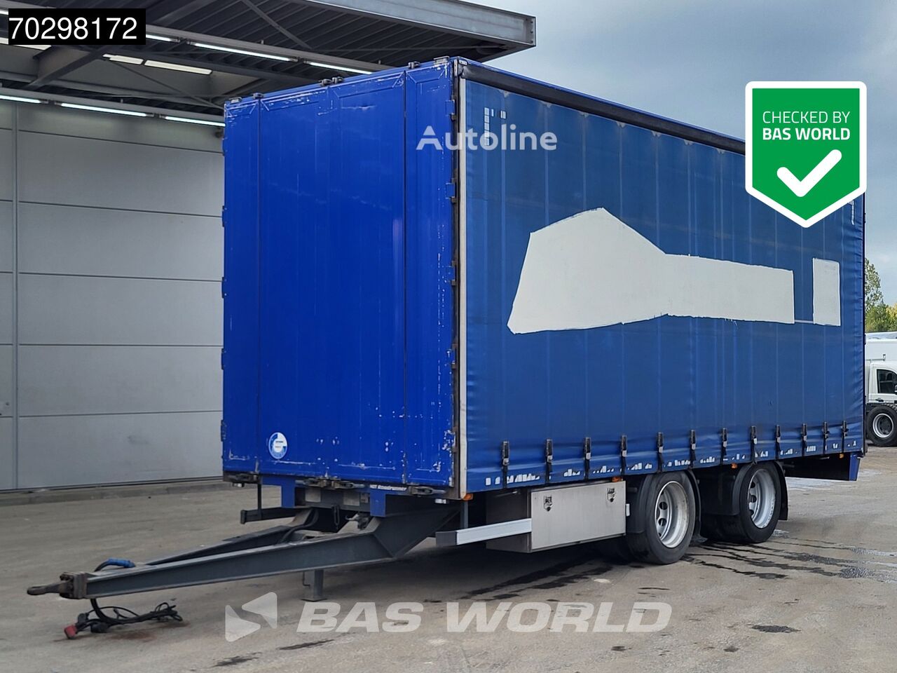 Zwalve A.M.20 2 axles APK 04/26 Liftas trailer med gardinkapell till salu | Autoline SE Zwalve A.M.20 2 axles APK 04/26 Liftas trailer med gardinkapell - Autoline