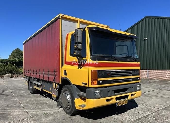 вантажівка шторна DAF 65-180 ATI | Euro 2 | Manual | APK 21-03-2024 | First owner|real