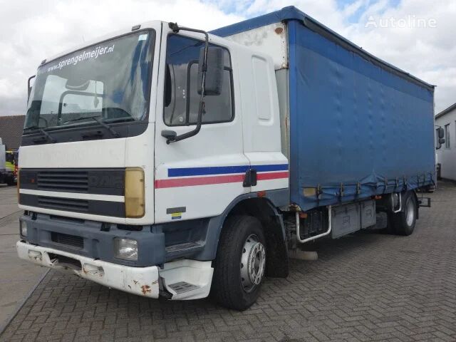 camion rideaux coulissants DAF 75.240 ATI BIG GEARBOX