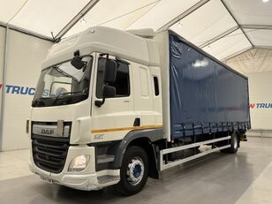 брезентов камион DAF CF 250 Sleeper Cab