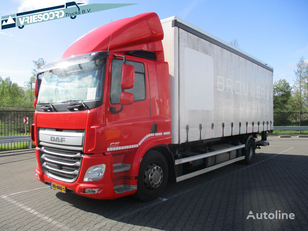 DAF CF 290 FA M4EN3 curtainsider truck