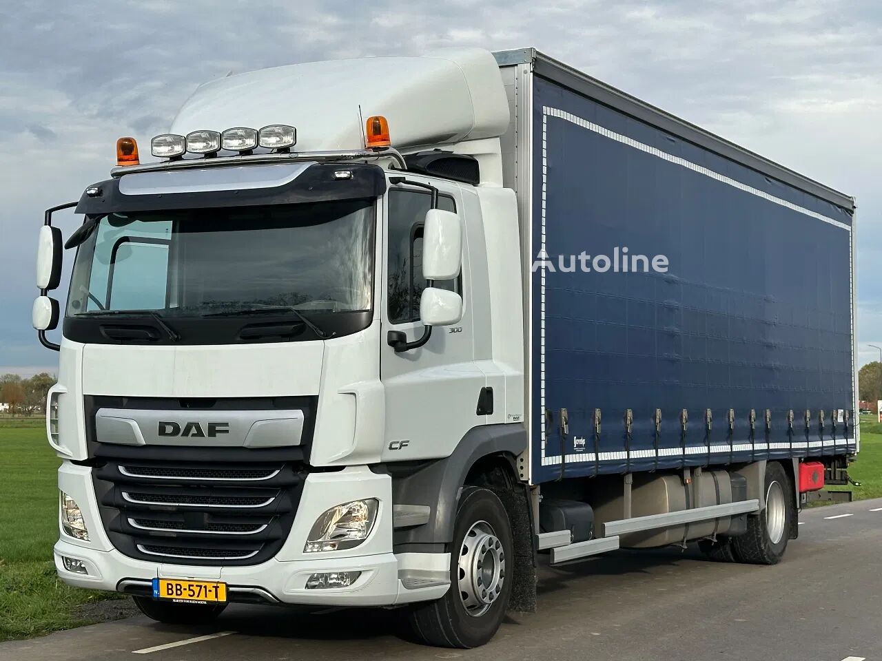 DAF CF 300 CF300 EURO6. 2020. 845x246x260 curtainsider truck - Autoline