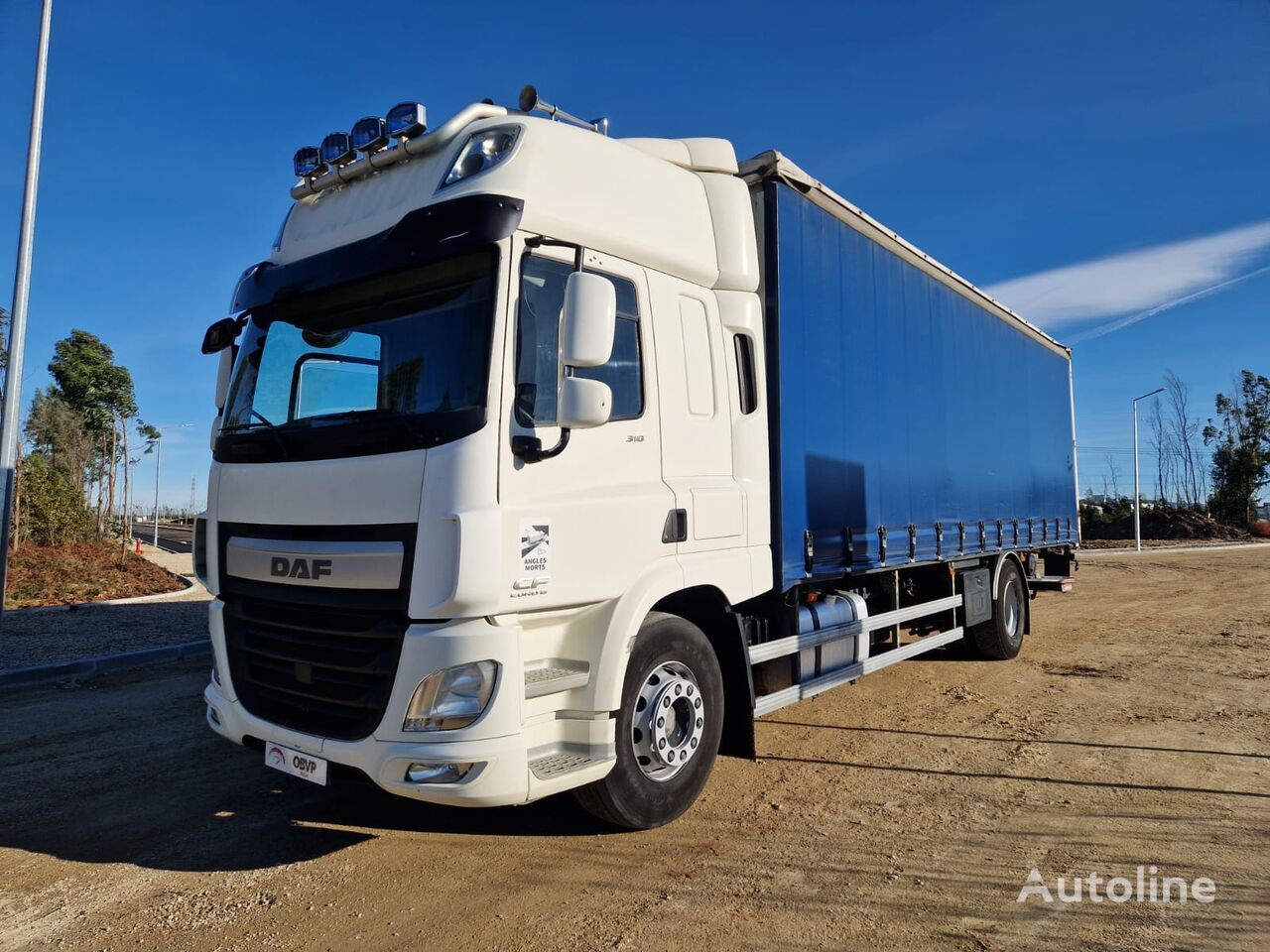 DAF CF 310 4x2 schuifzeilen vrachtwagen