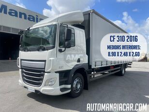 شاحنة ذات أغطية جانبية DAF CF 310 EURO6 4X2 2016 CAIXA DE CORTINAS 8.90 X 2.48 X 2.60