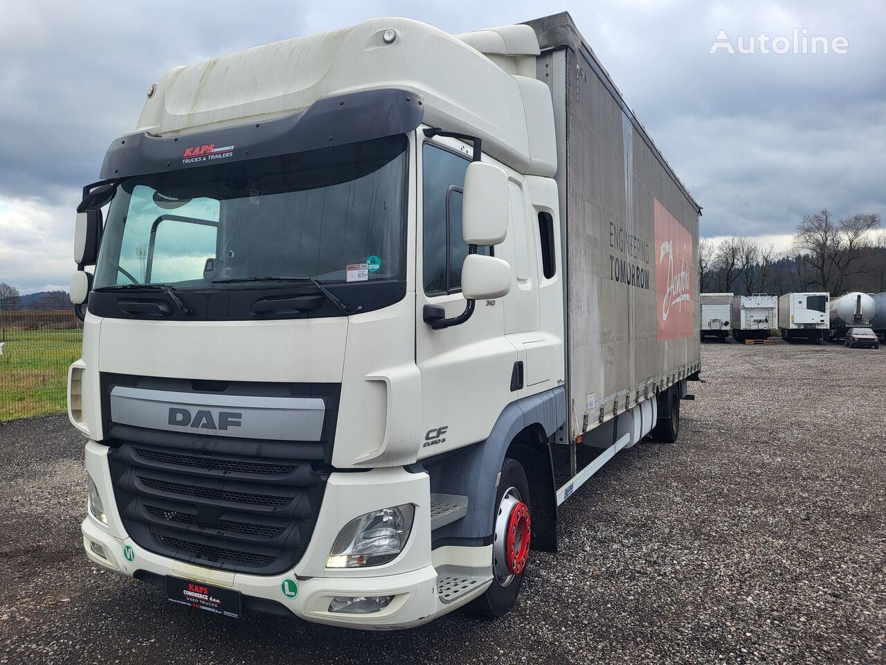 DAF CF 310 FA  kamion sa kliznom ceradom