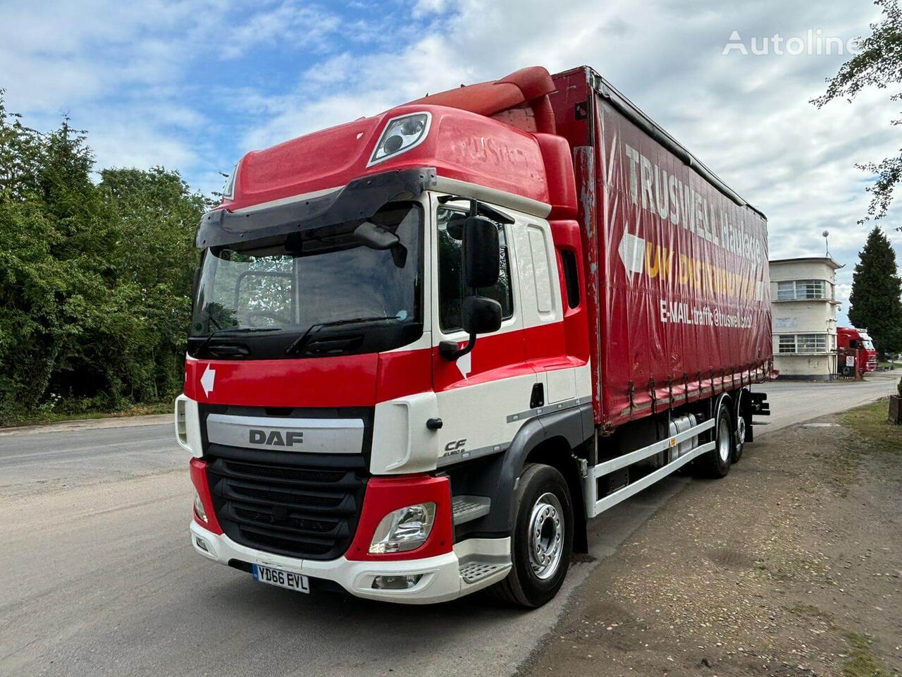 DAF CF 370 Schiebeplanen-LKW