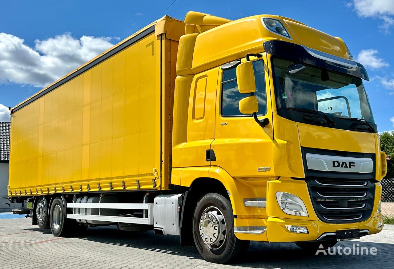 DAF CF 410 / FIRANKA / WINDA / 23 EUROPALETY / 6x2 / AUTOMAT / 2019 kamion sa kliznom ceradom