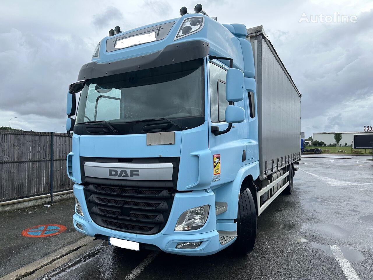 грузовик штора DAF CF 440 EURO 6  19T TAULINER