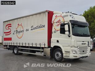 커튼 사이더 트럭 DAF CF 450 4X2 Caja 8,20m Plataforma Dhollandia 2t Cambio Autom&aacute;tico