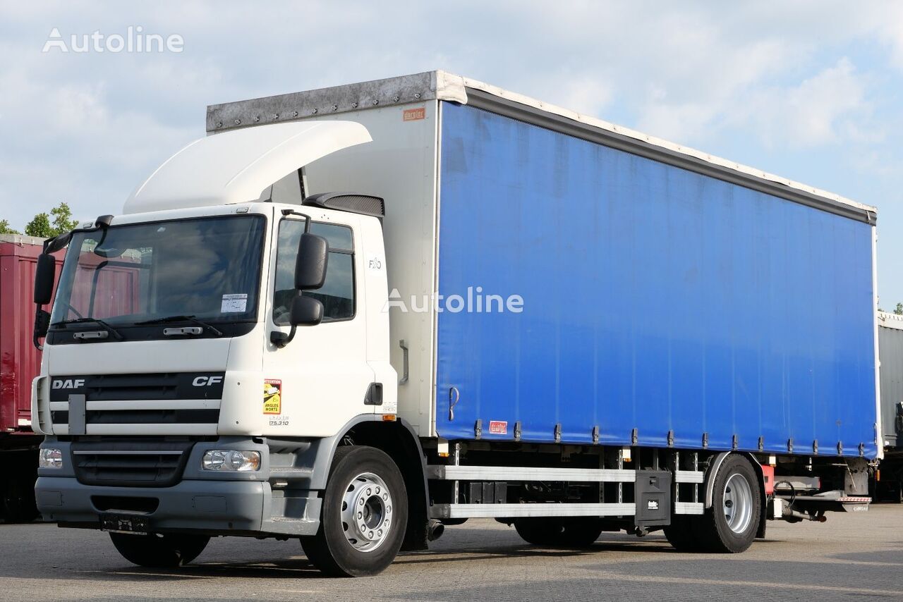 DAF CF 75.310 Rolo plane + LBW camión con lona corredera