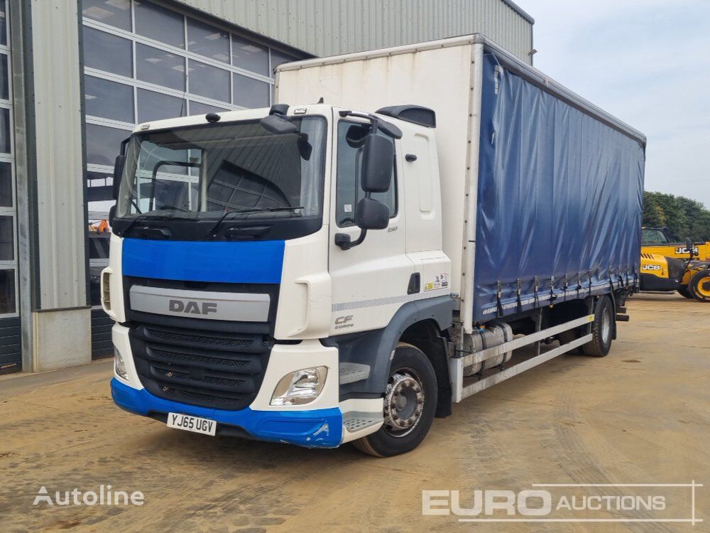 DAF CF250 curtainsider truck