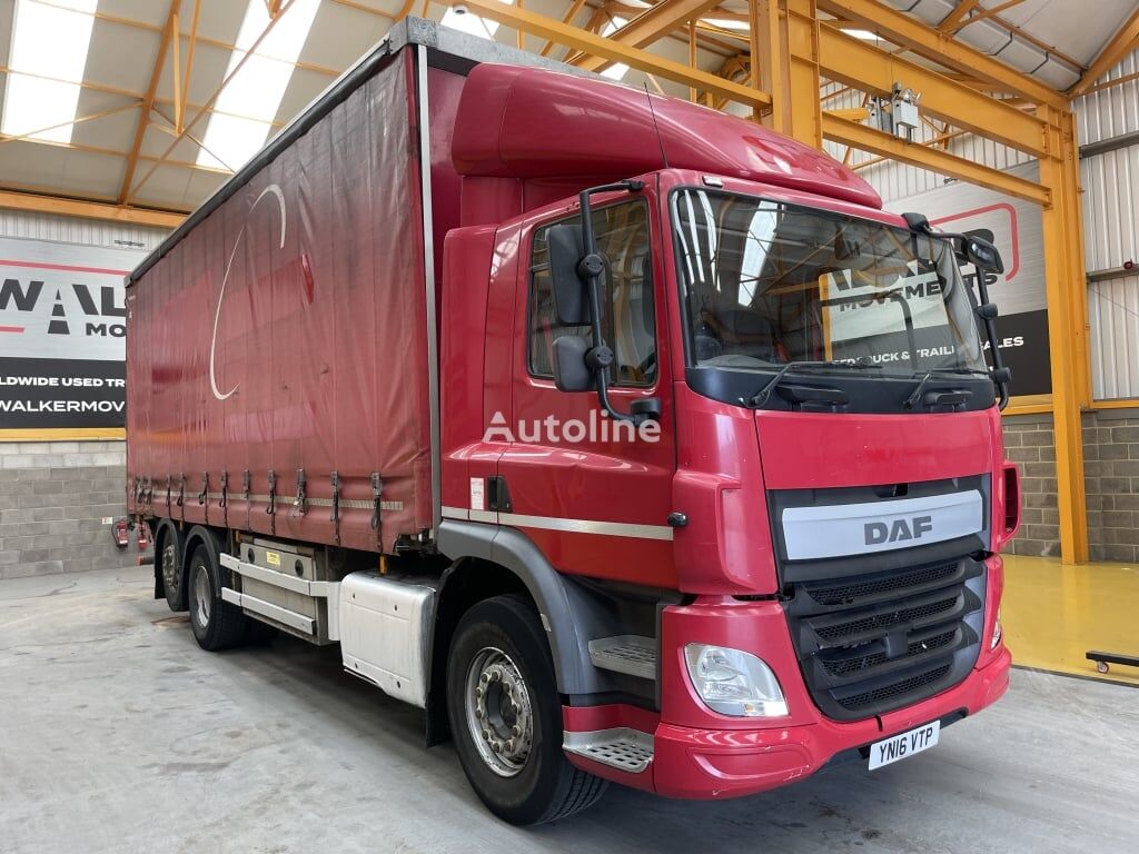 DAF CF290 *EURO 6* 6X2 26 TONNE CURTAINSIDER – 2016 – YN16 VTP camión con lona corredera