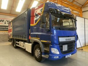 DAF CF330 *EURO 6* 6X2 26 TONNE CURTAINSIDER – 2016 – DX16 AKJ schuifzeilen vrachtwagen