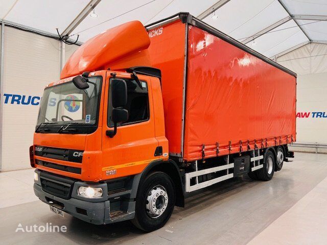 вантажівка шторна DAF CF75 310 6x2 Rear Lift Day Cab Curtainsider