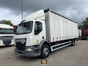 شاحنة ذات أغطية جانبية DAF FA 19T LF 280 EURO 6 - SCHUIFZEIL/CURTAIN/GARDINEN - AUTOMATIC -