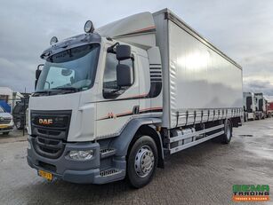 شاحنة ذات أغطية جانبية DAF LF 250 FA 4x2 SleeperCab 6cil 19T Euro6 - Curtain Sider/Closed b