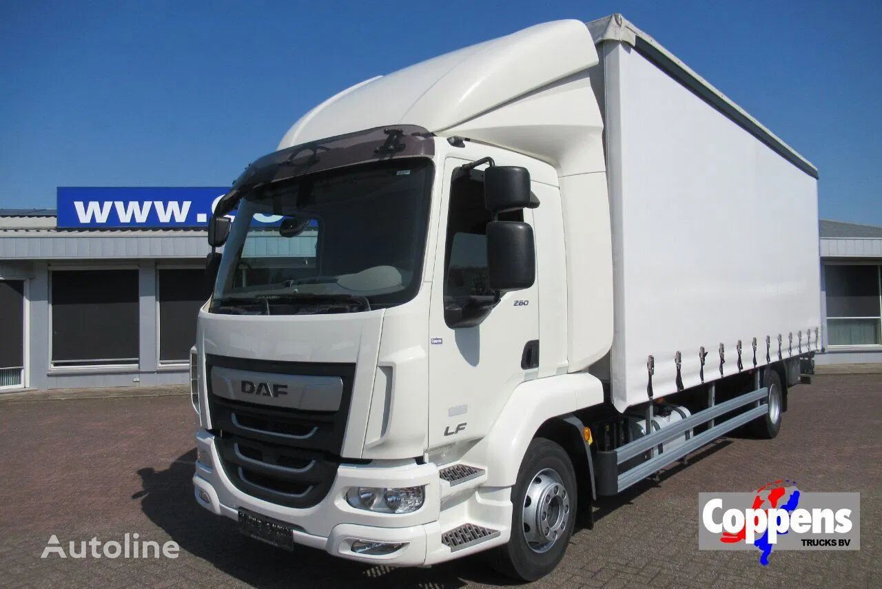 грузовик штора DAF LF 260 Schuifzeil + schuifdak + klep Euro 6