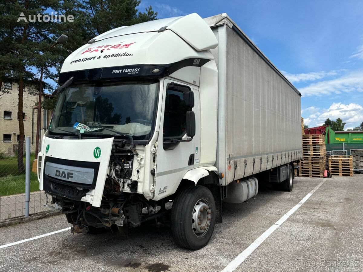 DAF LF 280 FA curtainsider truck