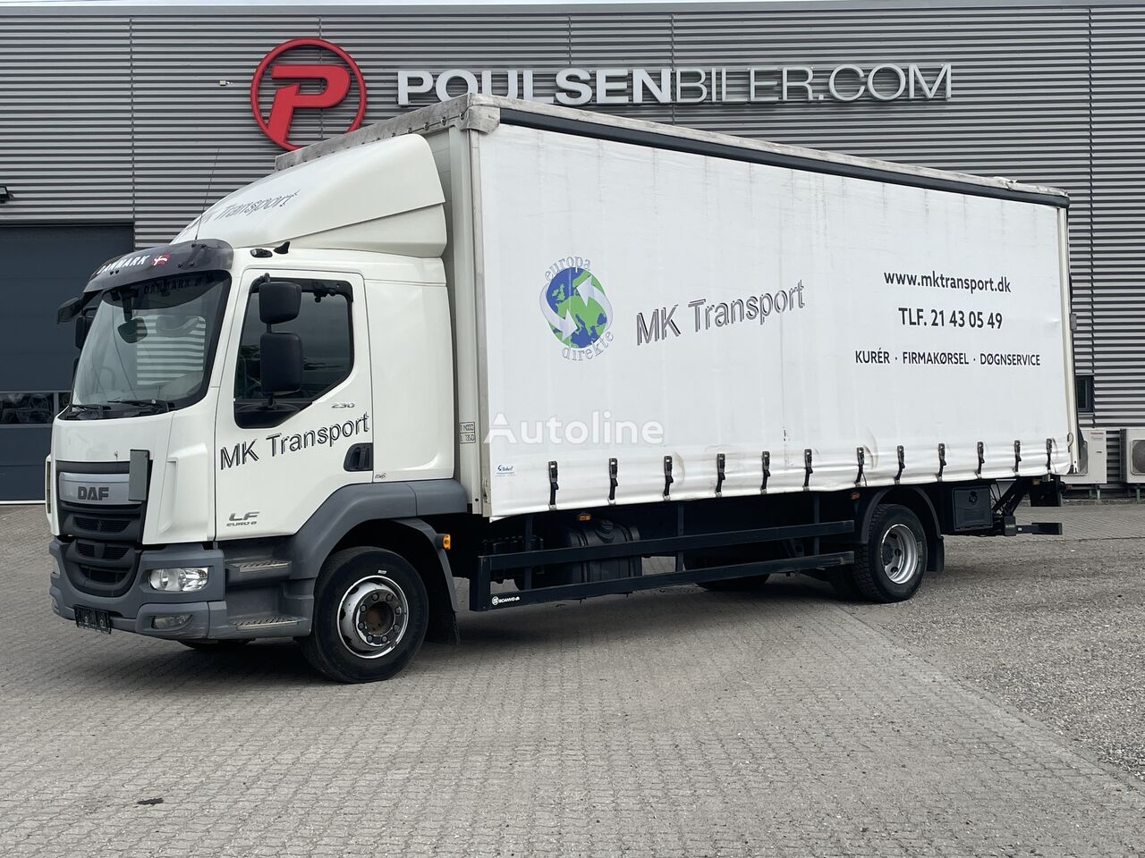 DAF LF230  Schiebeplanen-LKW