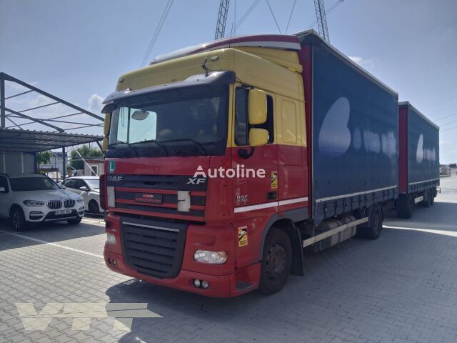 شاحنة ذات أغطية جانبية DAF XF 105.410