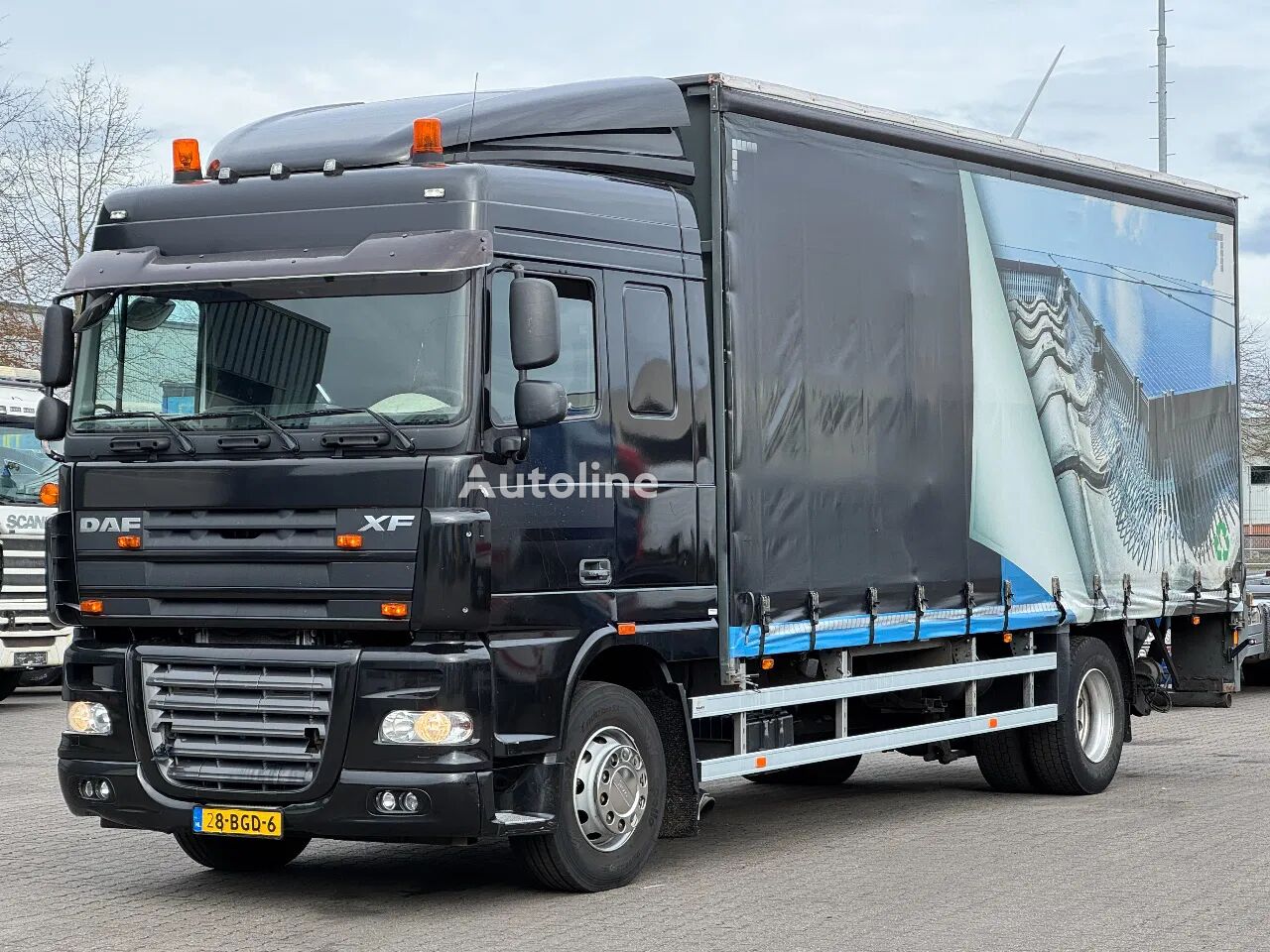 DAF XF 105.460 Manual - Intarder - Schuifzeil Euro 5 - Apk! schuifzeilen vrachtwagen