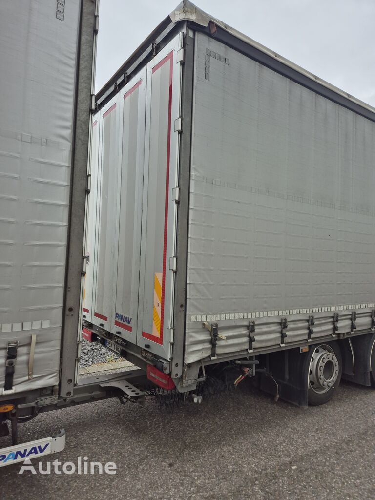 DAF XF 106 460 Jumbo curtainsider truck + curtain side trailer