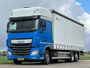 грузовик штора DAF XF 440 XF 440.26 EURO6. 2017. 4 TONS LAADKLEP!! in TOPSTAAT!