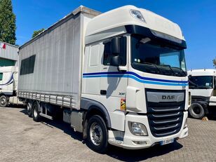 DAF XF 480 vol 62m3 SSC, P-Climate, Lift Axel, Loading lift, Tow Bar curtainsider truck