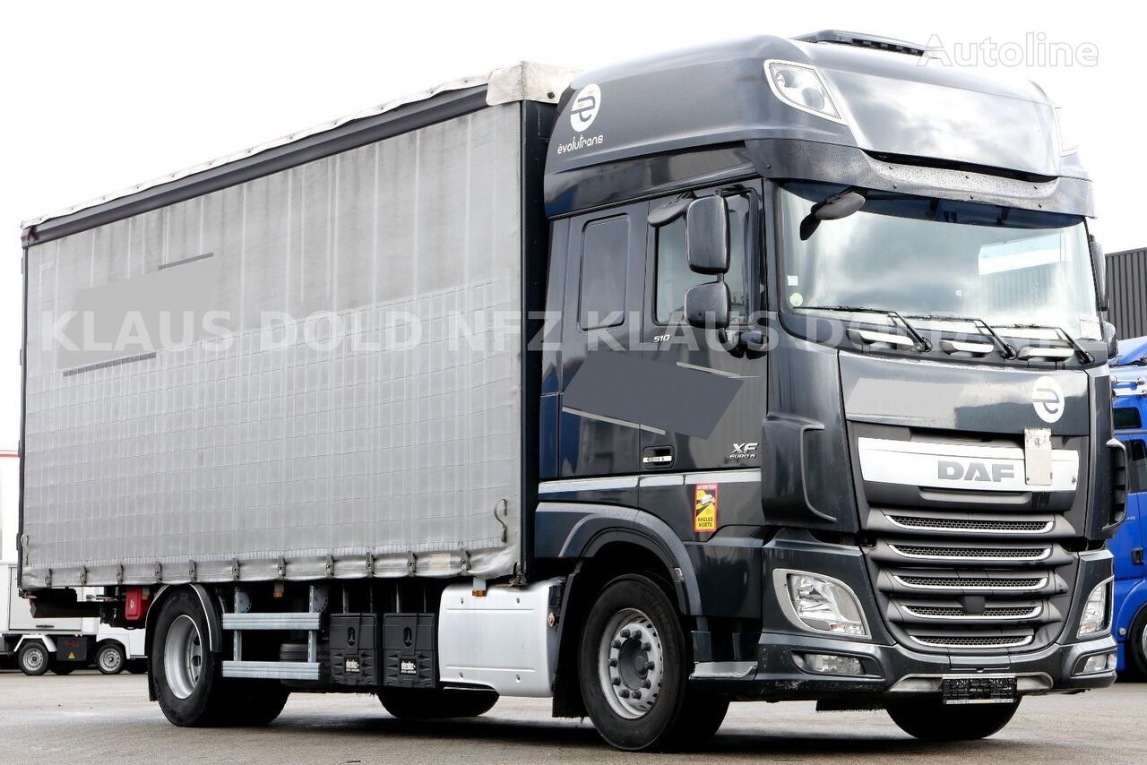 DAF XF 510 Curtain sider kamion sa kliznom ceradom