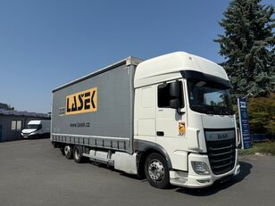грузовик штора DAF XF440 + прицеп штора
