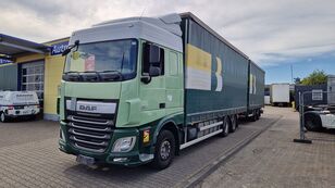 DAF XF460 lastbil glidende gardiner + gardintrailer