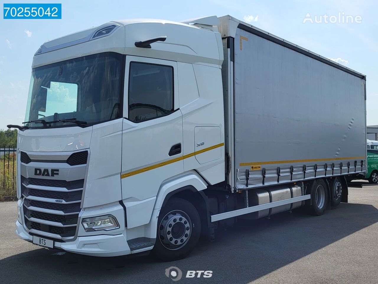 new DAF XG 480 6X2 Wielton Aufbau ACC LED Navi Mirror cam Euro 6 curtainsider truck