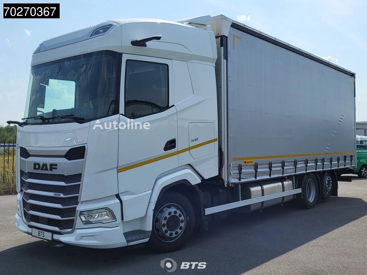 new DAF XG 480 6X2 Wielton Aufbau ACC LED Navi Mirror cam Euro 6 curtainsider truck