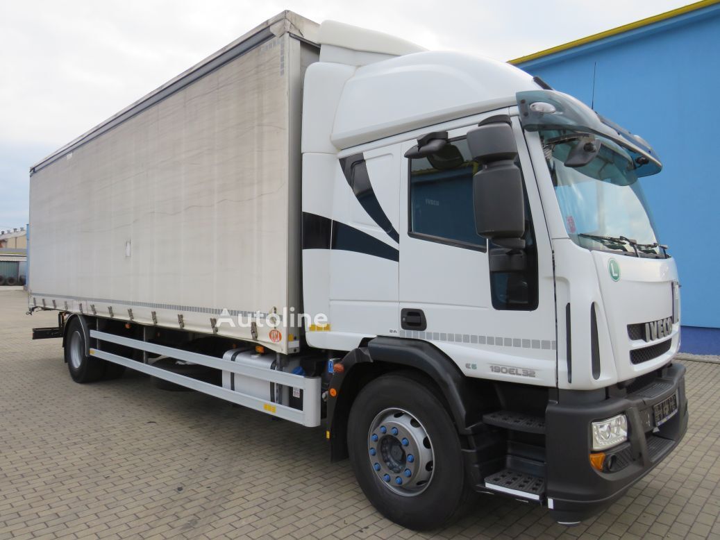 IVECO 190EL32 E6 Aut Lož. plocha 8,3 m Tank 400L 833265 curtainsider truck - Autoline